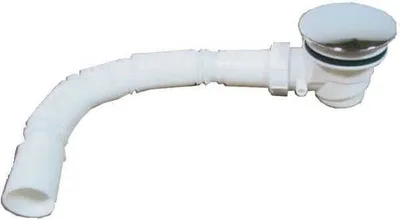 Produktbild von Siphon für flache Duschwanne, selbstreinigend weiß