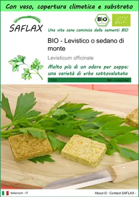 Immagine prodotto di SAFLAX Garden to go -- Levistico o sedano di monte - 100 semi - Levisticum