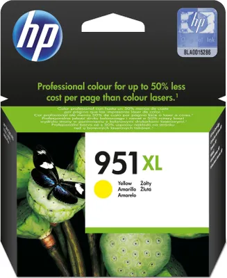 Immagine prodotto di HP 951XL CN048AE 301 High Yield Yellow Original Ink Cartridge Cartuccia d'Inchiostro 1 pz Resa Elevata XL