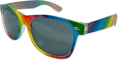 Produktbild von Sonnenbrille modisches Accessoires für Karneval, Mottoparty, Regenbogen