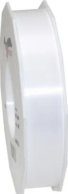 Produktbild von präsent 187 25 99 - 600 Ringelband auf Rolle, 25 mm breit, weiß (91 m)