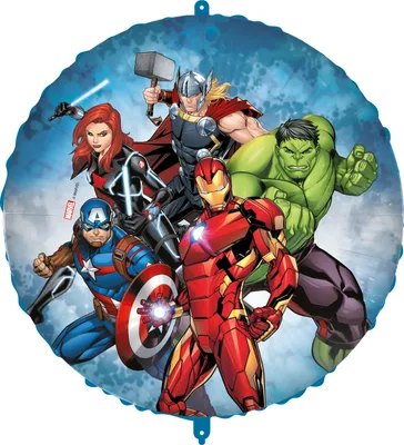 Obrázok produktu pre AVENGERS Marvel Narodeninový fóliový balón 45 cm