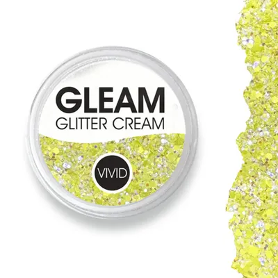 Produktbild von Lebendiger Glanz, grobkörnige Glitzercreme – Sonnenstrahl