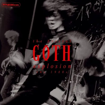 Image de Various : Various : The Bristol Goth Explosion - The 80s (Clear Red Vinyl) - - (LP / T)