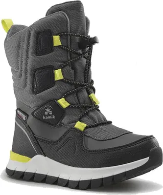 Produktbild von Kamik CHA BOUNCER 2 Kinderschuhe Jungen Winterstiefel Grau Freizeit, Schuhgröße:39 EU