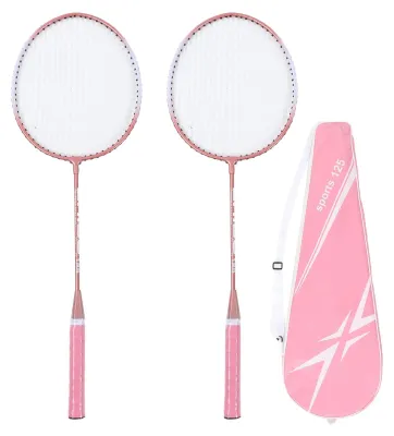 Obrázek produktu pro Sada badmintonových raket Solidchoice s protiskluzovou rukojetí, vhodná pro venkovní použití