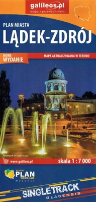Zdjęcie produktu dla Lądek-Zdrój. Mapa turystyczna / plan miasta. Wydanie 2024. Galileos