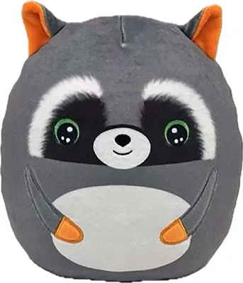 Produktbild von Ty Beanie Ty Squish A Boo, hinterhältiger grauer Waschbär, 20 cm