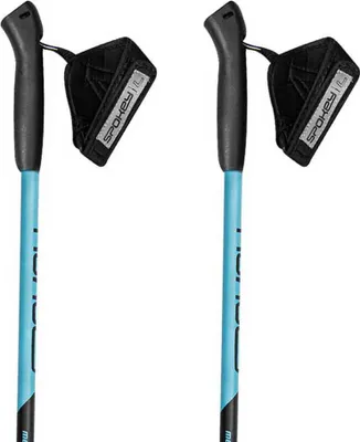 Image de SPOKEY - MEADOW II Hole Nordic Walking 2 pièces, système anti-choc, noir et bleu avec vert