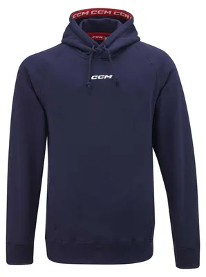 Produktbild von CCM TEAM PULLOVER HOODIE SR, Größe:S, Farbe:Navy