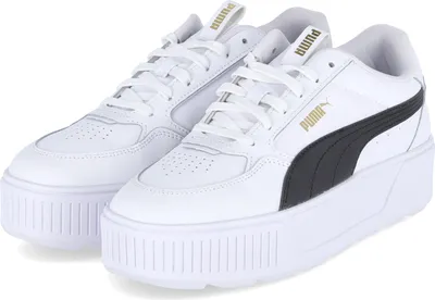 Produktbild von Puma Low Sneaker KARMEN REBELLE Damen Leder und Synthetik Weiß Größe: 71/2