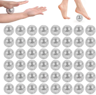 Produktbild von 24 Stück Magnetische Akupressur Igelball Massage Kugeln