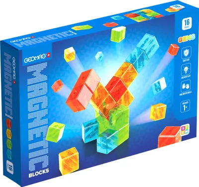 Immagine prodotto di Geomag Gemme Blocchi Magnetici 16 Pz
