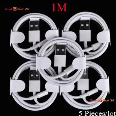 Produktbild von 5X 1M Type C USB C Ladekabel für Samsung/Huawei/Xiaomi/Oppo/LG Moto 1M Weiß