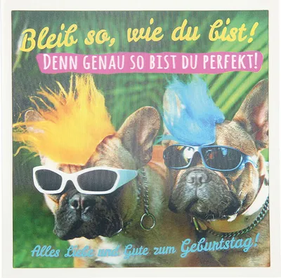 Produktbild von Depesche 4758.016 Glückwunsch-Karte zum Geburtstag mit 3D Motiv, Geburtstagskarte, ca. 17 x 17 cm groß, inkl. passendem Umschlag, ohne Innentext