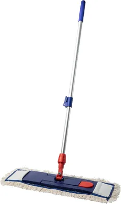 Produktbild von Prieser WISCHMOP 50CM Set 3 IN 1 BODENWISCHER KLAPPHALTER MOPPHALTER TELESKOPSTIEL PR