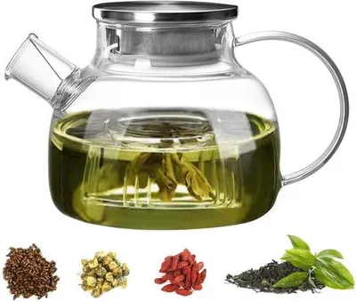 Produktbild von Hitzebeständiger 1000ml Borosilicatglaserhitzer