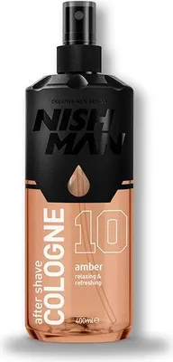 Obrázok produktu pre Voda po holení Nishman 10 Amber 400ml