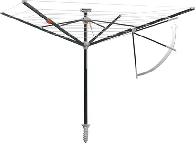 Produktbild von Juwel Wäschespinne Futura Elegant XXL LIFT, Hähenverstellung, 5-6 Wäscheladungen