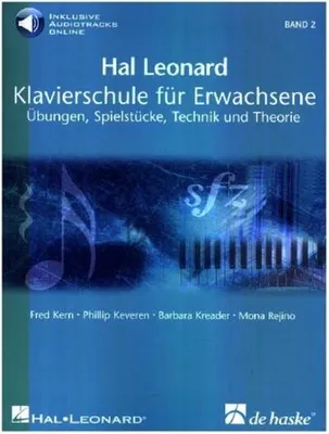 Immagine prodotto di Hal Leonard Klavierschule für Erwachsene, m. Audio-Online-Code. Bd.2