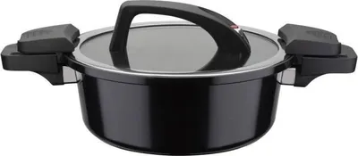 Obrázek produktu pro GSW nízkotlaký vařič, 24 cm, 4 l, kovaný hliník, indukce, černý