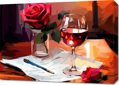 Image de Tableau 70 x 50 cm Soirée poétique