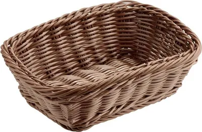 Produktbild von APS 40195 Korb ECONOMIC, 23 x 17 x 8 cm, Polypropylen, braun