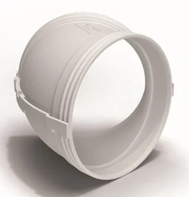 Immagine prodotto di Curva di ventilazione Ø 150 mm Curva per tubo tondo a 45° Curva di scarico dell'aria Curva per cappa aspirante