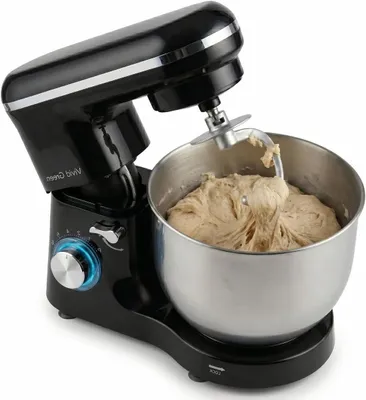 Imagen del producto de Robot de cocina - Batidora - Para hornear y cocinar - Motor potente de 2000W - Bol de 6.2 litros - Color negro