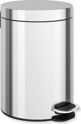 Produktbild von HEWI Abfallbehälter, Edelstahl, hochglanzpoliert, 5 Liter