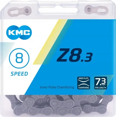 Image de chaîne Z8.31/2-3/32 pouces 114 maillons 6/7/8S argent