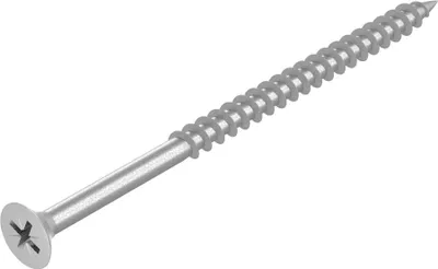 Immagine prodotto di Vite per truciolare SECCARO 6 x 100 mm, acciaio inox V2A VA A2, vite per legno con filettatura parziale, intaglio a croce / PZ