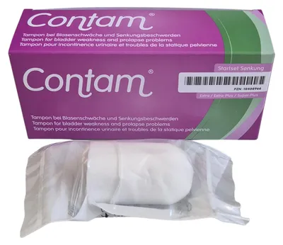 Zdjęcie produktu dla Contam Zestaw startowy tamponów dopochwowych ext./ext.pl./sup.pl. 3 szt