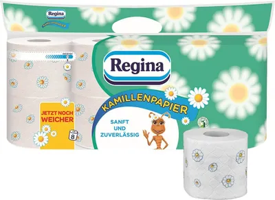 Produktbild von Regina 212955 Toaletný papier Camomile 3-vrstvový 56 roliek