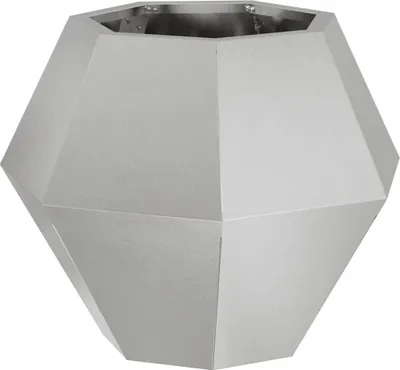 Produktbild von Pflanzkübel Silber 50 x 50 x 40 cm Edelstahl