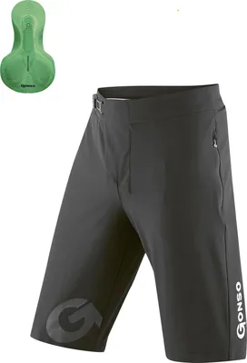 Produktbild von Gonso Herren MTB Shorts Sitivo Green Herren 9400126 Schwarz 3XL