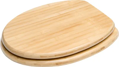 Produktbild von SANILO® WC-Sitz Bambus, Toilettendeckel direkt vom Hersteller, Klodeckel, Klobrille, WC Deckel, Toilettensitz, Toilettenbrille, WC Brille