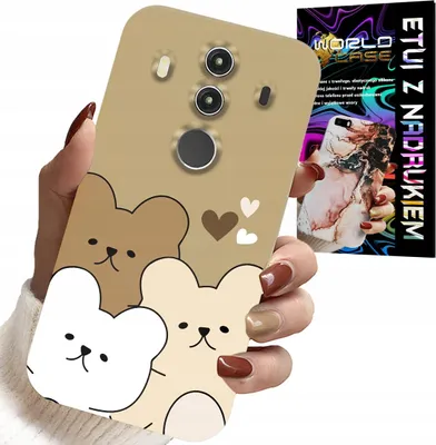 Zdjęcie produktu dla Etui Do Huawei Mate 10 Pro - Miś, Misie Wzory Dla Najmłodszych Dzieci