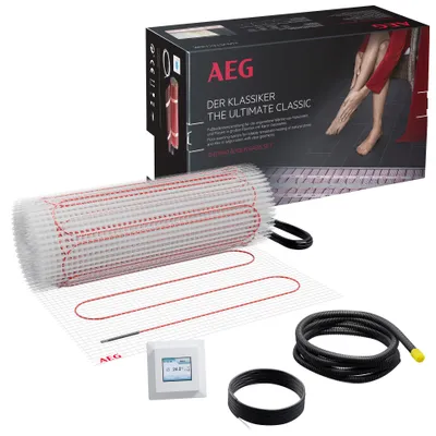 Produktbild von AEG elektrische Fußbodenheizung, Komplettset 2 m², 160 W/m², Basis Thermo Boden TBS TB 160/2 Set Plus, 205801