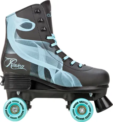 Produktbild von Raven Rollschuhe Serena Black/Mint 35-38 verstellbar