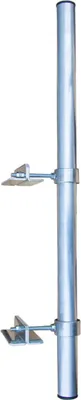 Produktbild von PremiumX Klemmhalter 100cm Ø 42mm Stahl SAT Geländer Halter