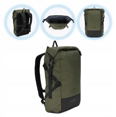 Produktbild von Reiserucksack Kadva Londer 25L, Laptopfach, Rollverschluss