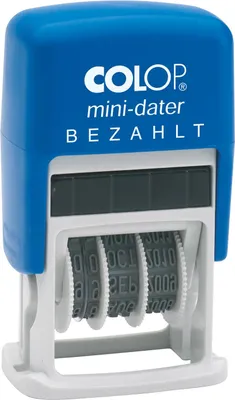 Immagine prodotto di COLOP Timbro datario mini S160 L2 "PAID"