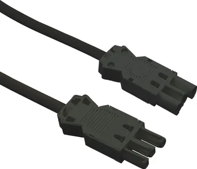 Immagine prodotto di Cavo di collegamento con spina e accoppiatore per apparecchi GST18, 1000 mm, nero