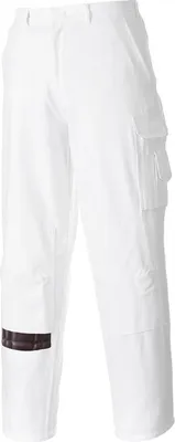 Produktbild von Portwest - Arbeitshosen für Herren PC6506 (L) (Weiß)