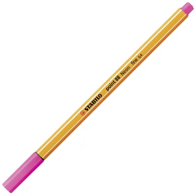 Obrázok produktu pre Fineliner - STABILO point 88 - jednoduchá ceruzka - neónová farba, žiarivo ružová