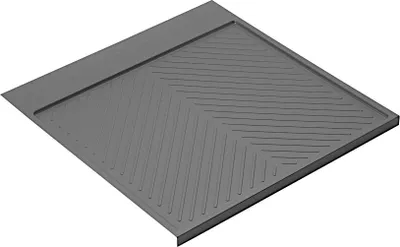 Produktbild von emuca Bodenschutzmatte Anthrazitgrau für 60 cm Küchenunterschrank / Wasserschutzmatte