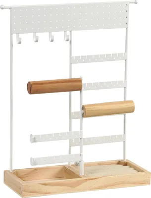 Obrázek produktu pro Šperky organizátor stojan odolný závěsný šperky držák náhrdelník náramek displej Rack pro domácí