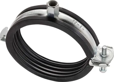 Zdjęcie produktu dla 2 sztuki - Zacisk rurowy 83 mm - 88 mm M8/M10 GRS plus: 83-88 mm x M8/M10 Rozmiar: 83-88 mm x M8/M10