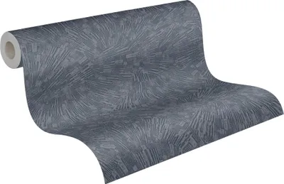 Produktbild von A.S. Creation Titanium 3     | 382032 | Vliestapete 3D Optik | 0.53 m x 10.05 m | Blau